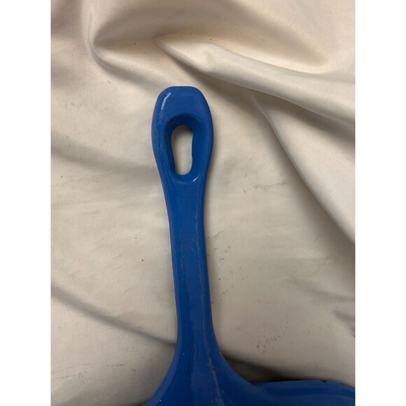 Blue Cast Iron Grill Pan 10.5” Ribbed Square Skillet - Picture 2 of 9